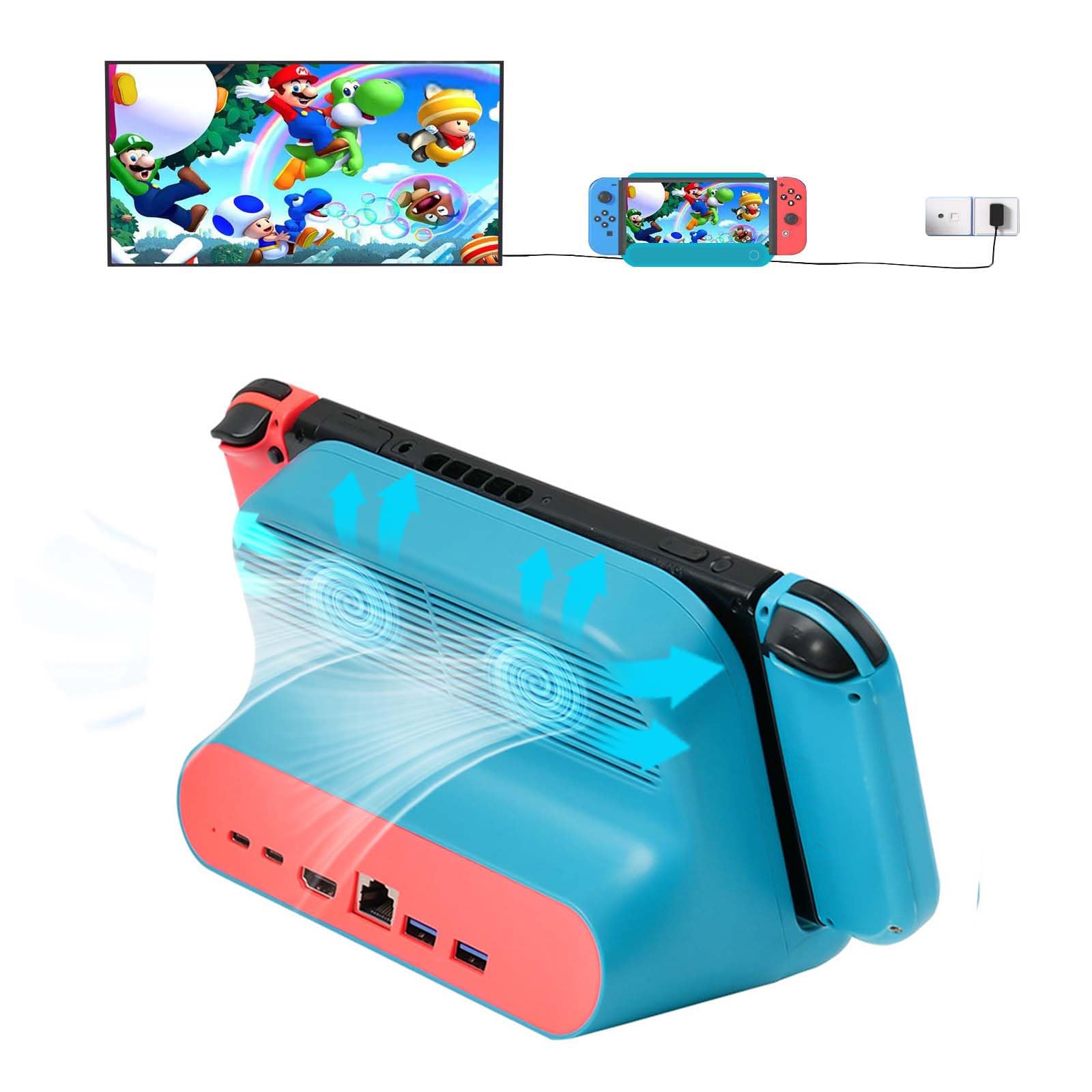 Amazon.co.jp: Switch用ドック 充電スタンド スイッチ スタ【Switch